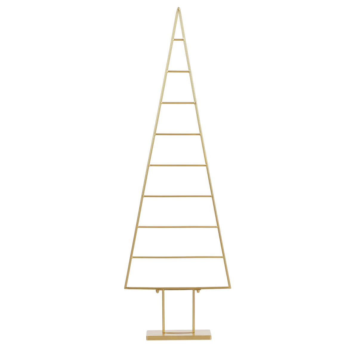 Decoratie Kerstboom - L50 x B15 x H152 cm - Metaal - Goud