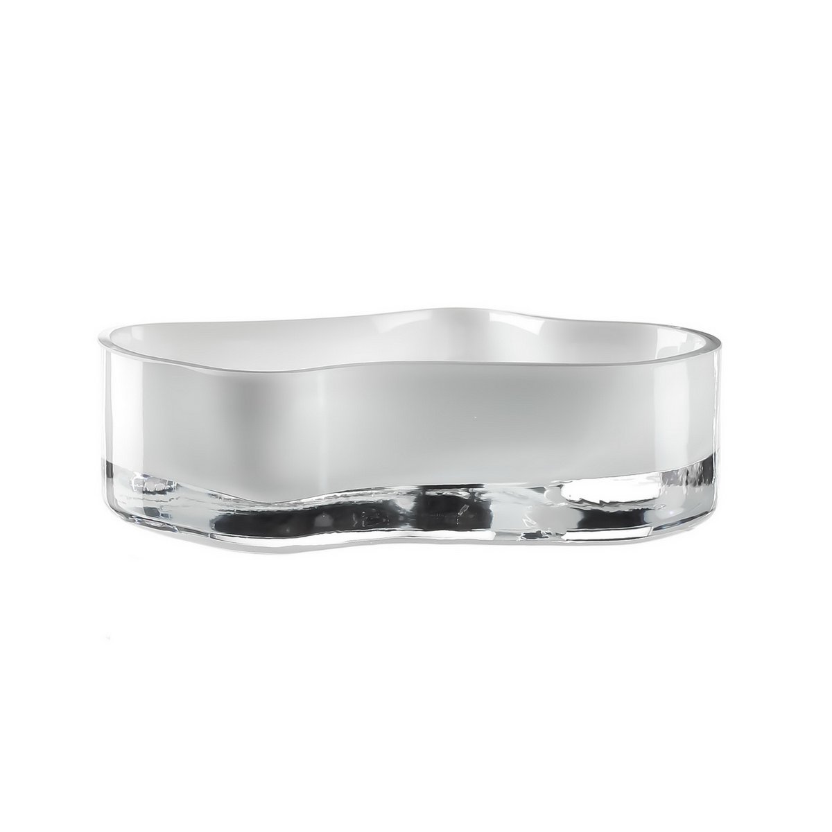 Nieuwe moderne design kom, bord, geïnspireerd door CORAL en Aalto, COR06WH