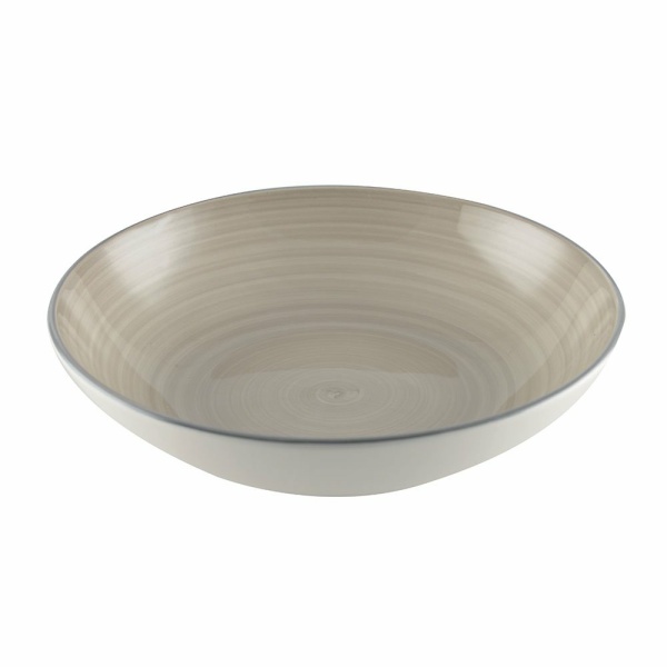 United Taupe Hollow Plate - Coachella