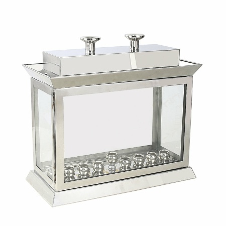 KAARSHOUDER MENORAH EN CHABAT