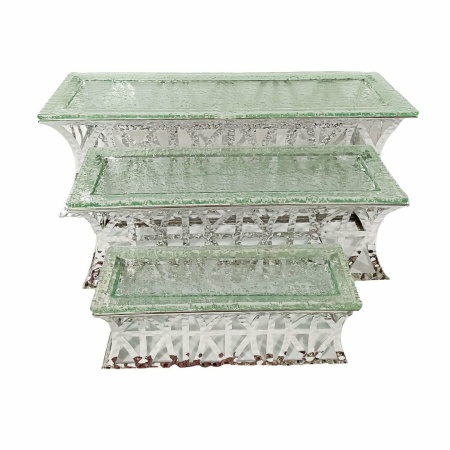 Silver Dessert Suppels - veel van 3