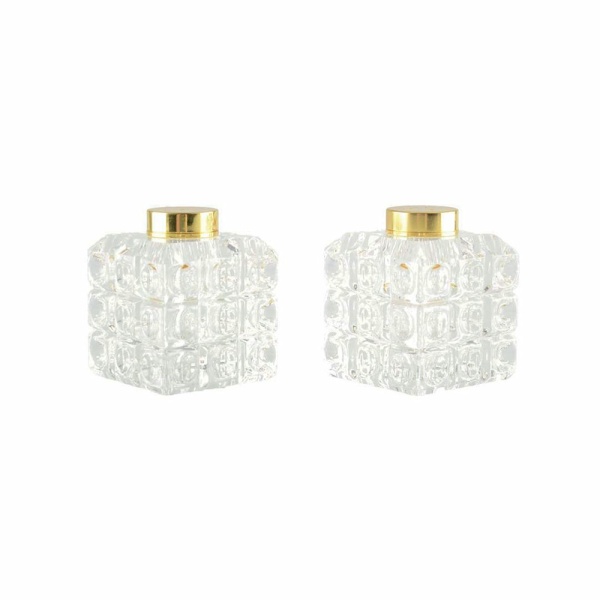 Zout en pepers goud 5x5x5cm
