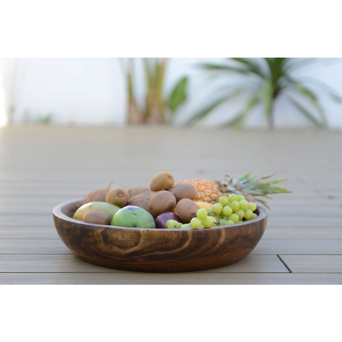 Houten decoratieve snit 45x45x9cm
