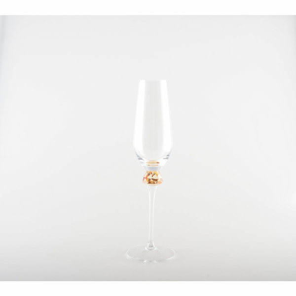 Flutes met 4 -gekleurde diamantvoet - veel van 4