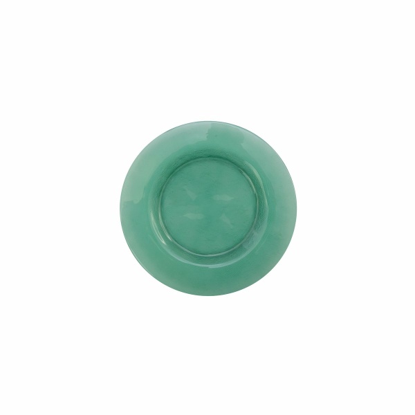 Lichtgroene dessertplaat