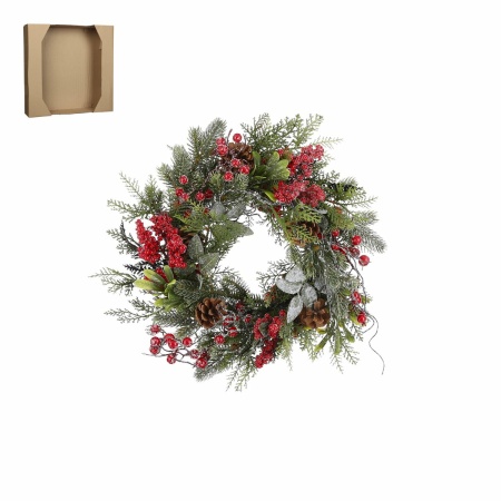 Randell Kerstkrans - Ø40 cm - Rood
