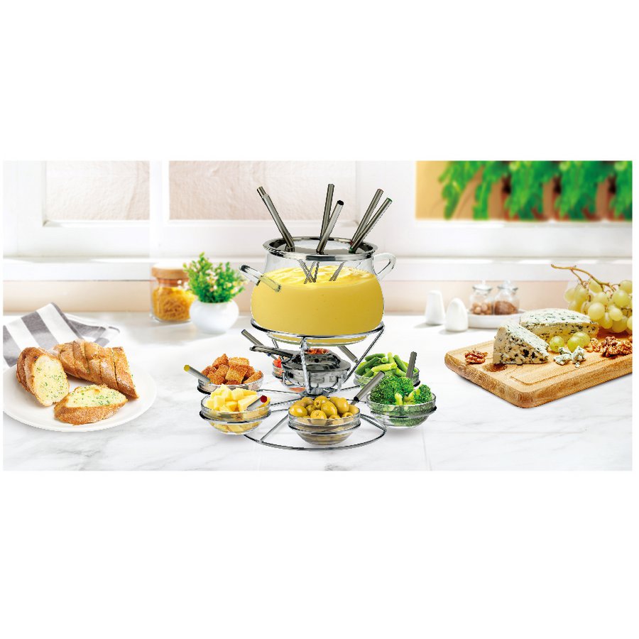 Fondue -service voor 6 personen