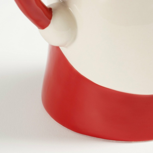 Celebration Kan - L12 x B16 x H22 cm - Steengoed - Rood