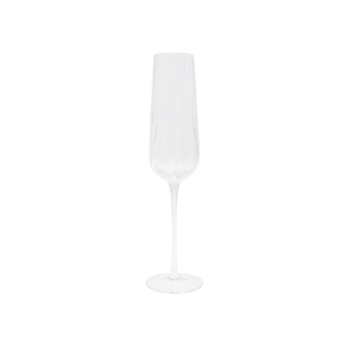 Vage champagne -fluiten - veel van 6