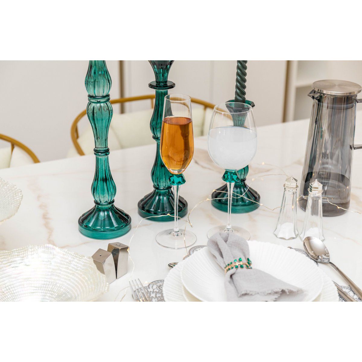 Zilverzout en peper 4.6x4.6x11.5 cm