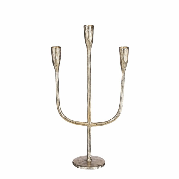 Stretto Kandelaar - L21 x B10 x H41 cm - Goud