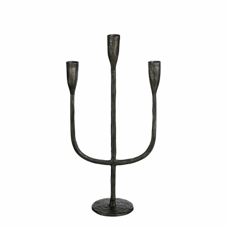 Stretto Kandelaar - L21 x B10 x H41 cm - Zwart