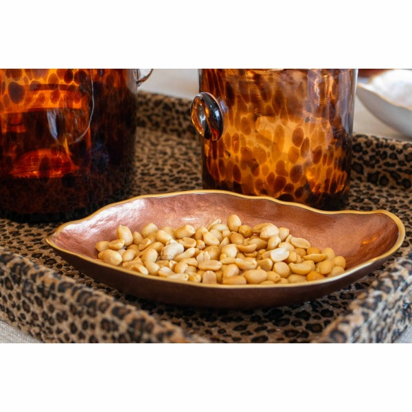 Doré Brown Oval Cup 23x13cm