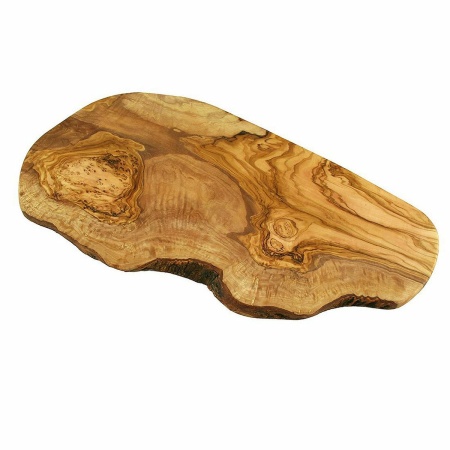 Snijplank rustiek 35-39 cm lang olijfhout