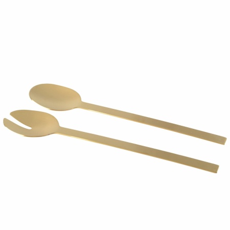 Gouden salade bestek