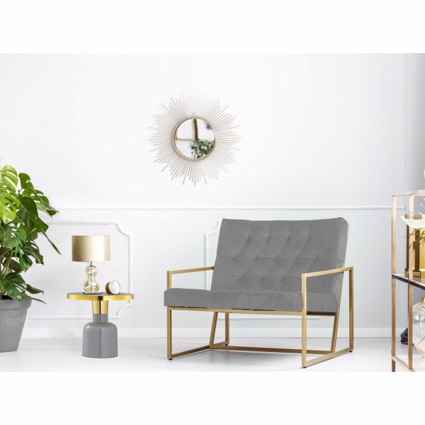 Bijzettafel rond ø 45 H 45 cm Decoratieve tafel Lampentafel Salontafel Glamtafel Metaal en email