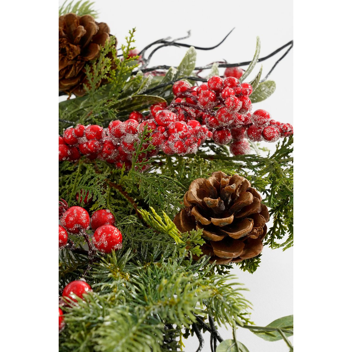 Randell Kerstkrans - Ø50 cm - Rood