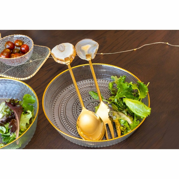 Gouden salade covers pierre agate beige