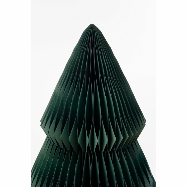 Decoratie Kerstboom - H212 x Ø120 cm - Papier - FSC Mix - Petrol