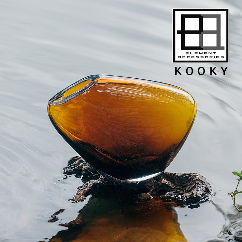 Moderne vaas, hoge design organische vorm, KOOKY16