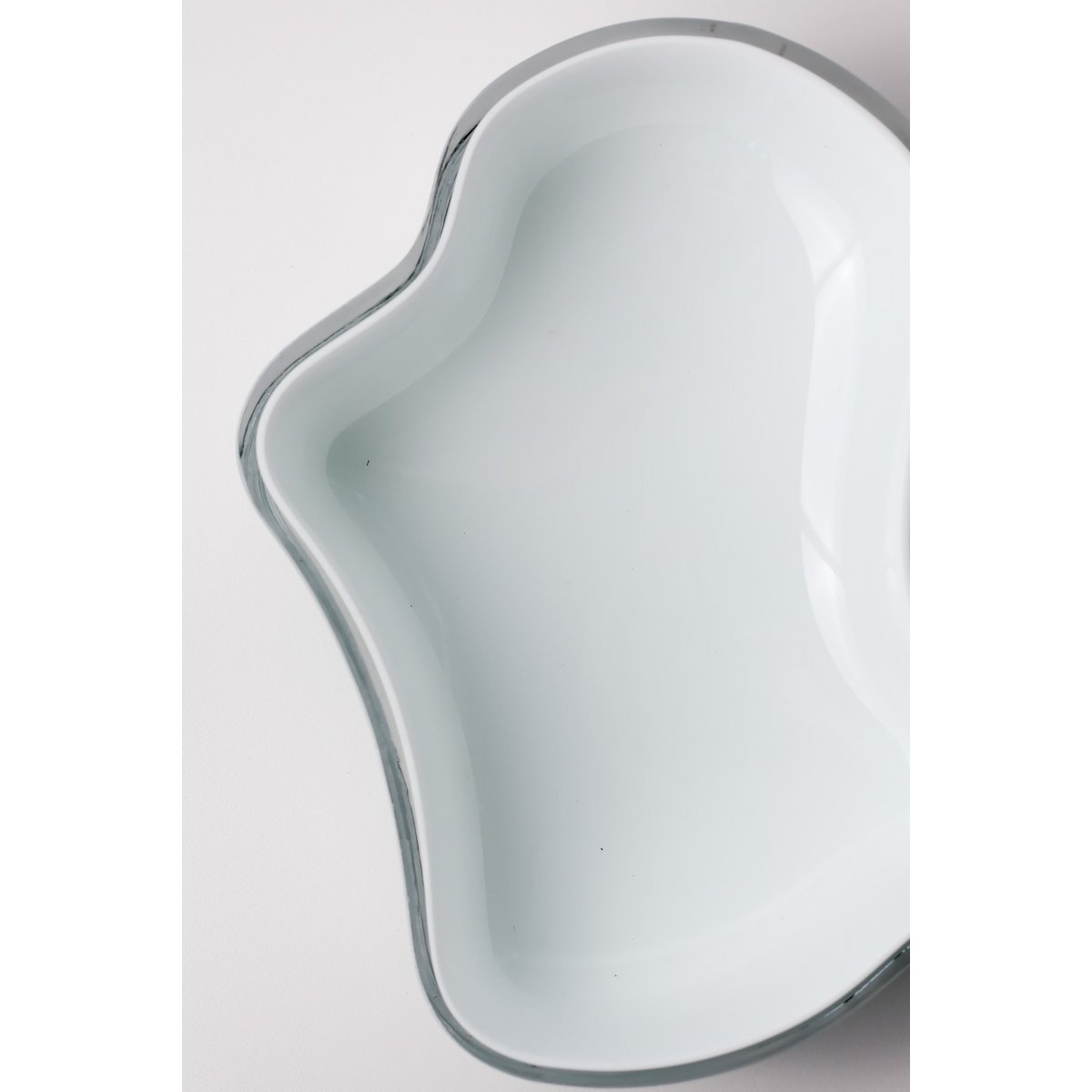 Nieuwe moderne design kom, bord, geïnspireerd door CORAL en Aalto, COR06WH