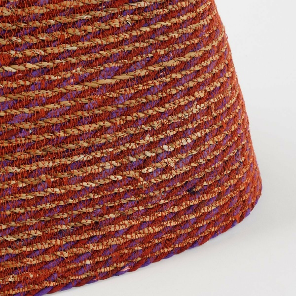 Kerstboomrok - H26 x Ø58 cm - Zeegras - Rood