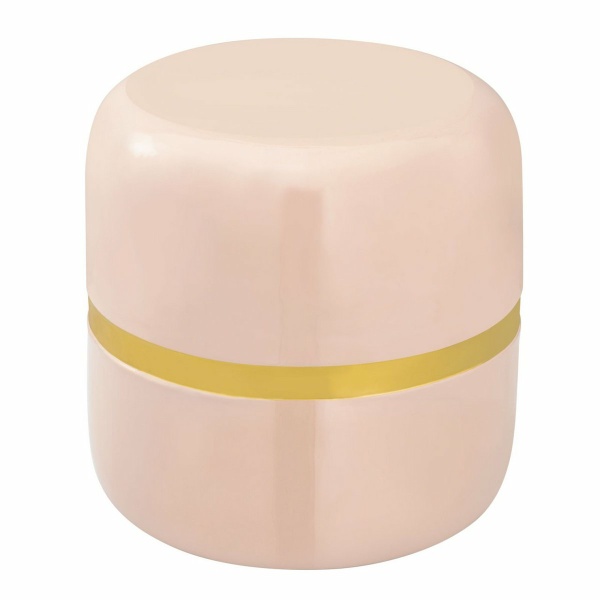 Decotisch tafeltafel rond Ø 34 uur 36 cm lamptafel soft beverley tafel metaal en glazuur