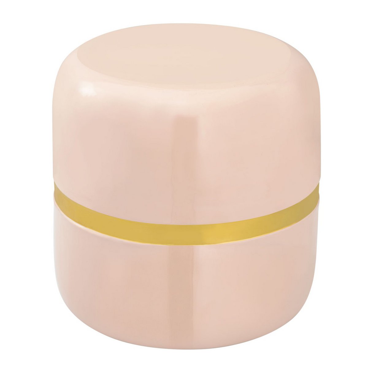 Decotisch tafeltafel rond Ø 34 uur 36 cm lamptafel soft beverley tafel metaal en glazuur