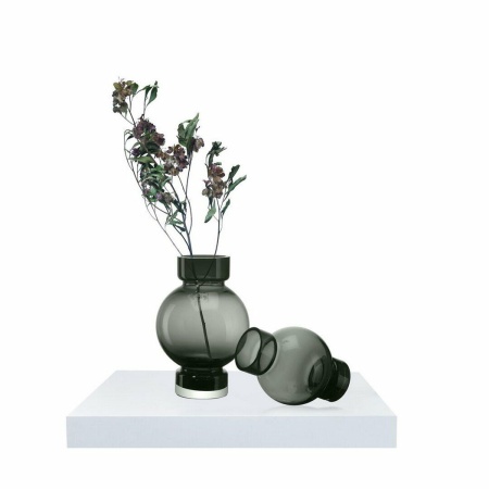 moderne bolvormige luxe vaas ORURO - 9mm dik glas