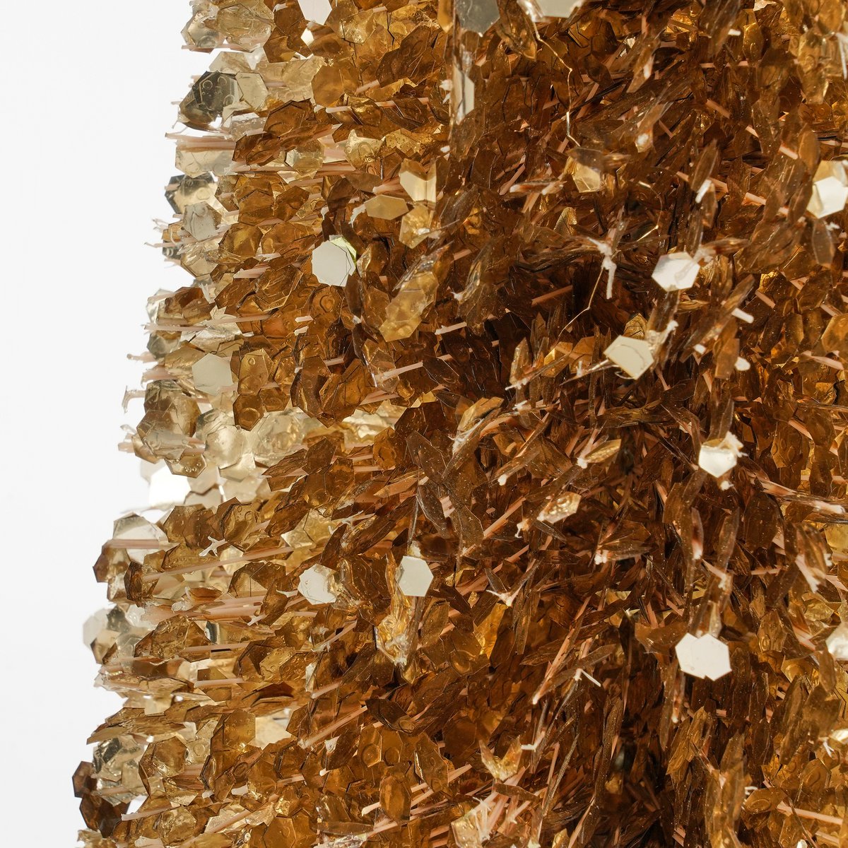 Decoratie Kerstboom - H60 x Ø19 cm - Champagne