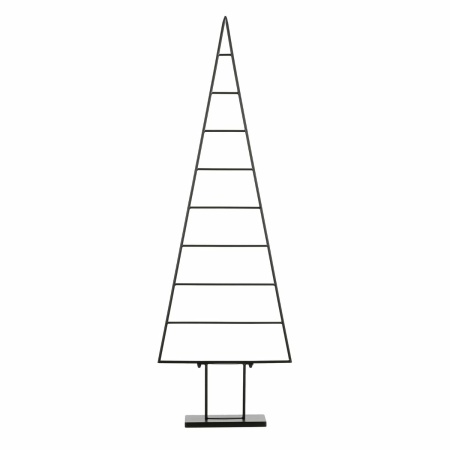 Decoratie Kerstboom - L50 x B15 x H152 cm - Metaal - Zwart