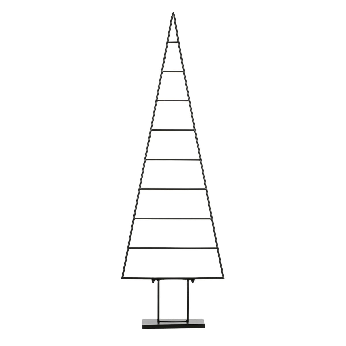 Decoratie Kerstboom - L50 x B15 x H152 cm - Metaal - Zwart