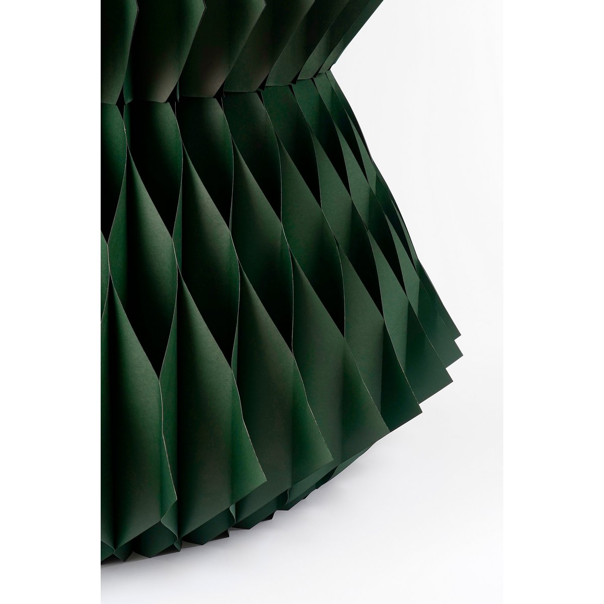 Papieren Kerstboom - Opvouwbare Kunstkerstboom - H212 x Ø120 cm - Kerst Decoratie - Groen