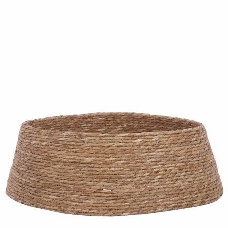 Kerstboomrok - H28 x Ø75 cm - Zeegras - Naturel Bruin