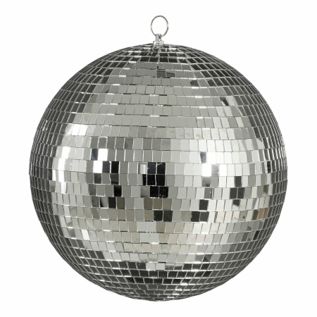 Kerst Discobal - Ø30 cm - Zilver